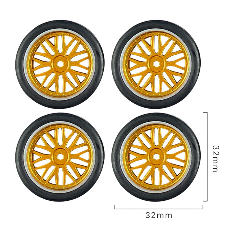 Bánh Xe Nhựa 32mm Cho LDRC AE86 Tỉ Lệ 1 / 18