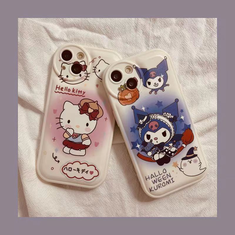 ✅Ốp Điện Thoại Mềm Chống Sốc In Hình Kuromi Dễ Thương Cho iPhone 14 / 13 Xr xsmax 7p / se