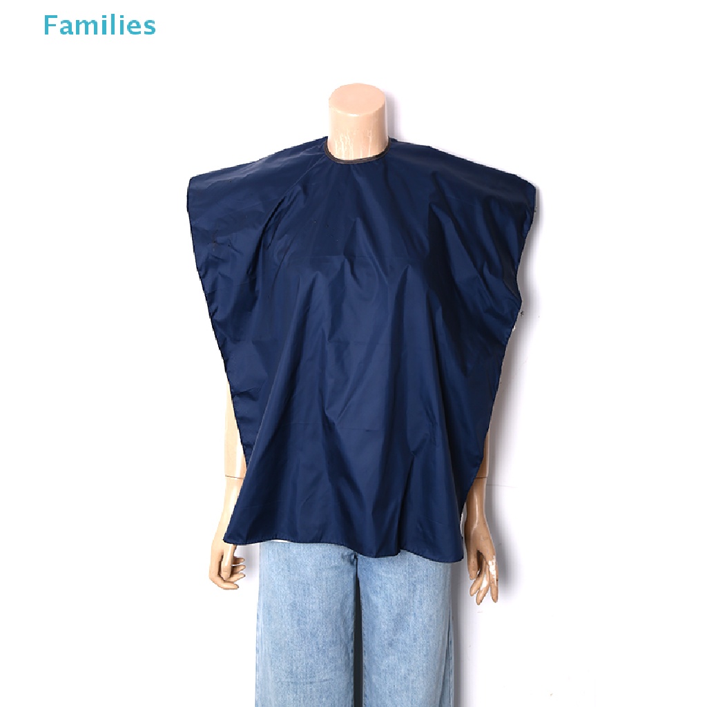 Áo Khoác Cắt Tóc Bằng Vải Nylon Chống Thấm Nước Mới Dành Cho Gia Đình