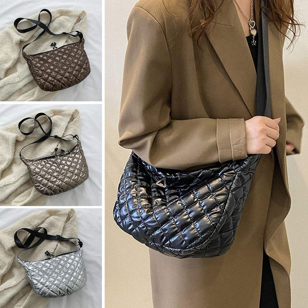 Túi Tote Đeo Chéo Có Đệm Cotton
