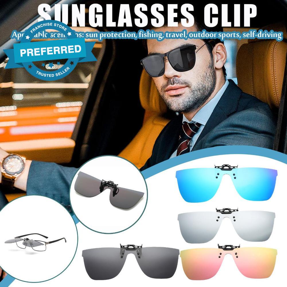 Kính Mát Phân Cực U4F2 Dạng Kẹp Thời Trang