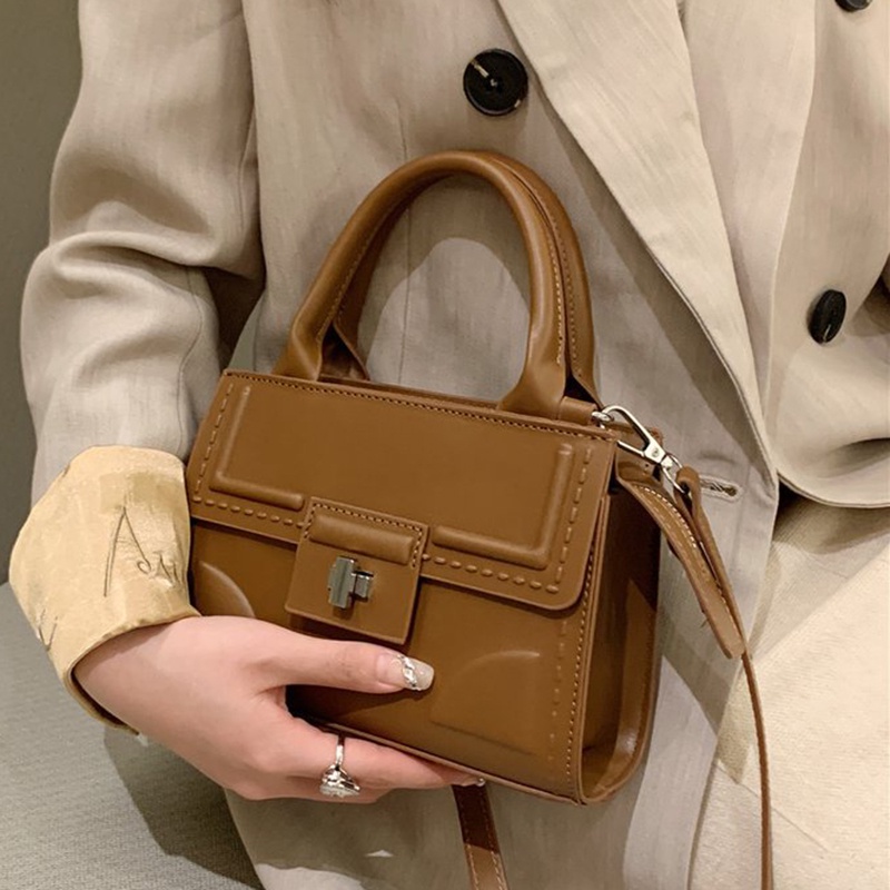 Túi Đeo Vai Hình Vuông Cỡ Nhỏ Màu Sắc Ngọt Ngào Thời Trang Cho Nữ