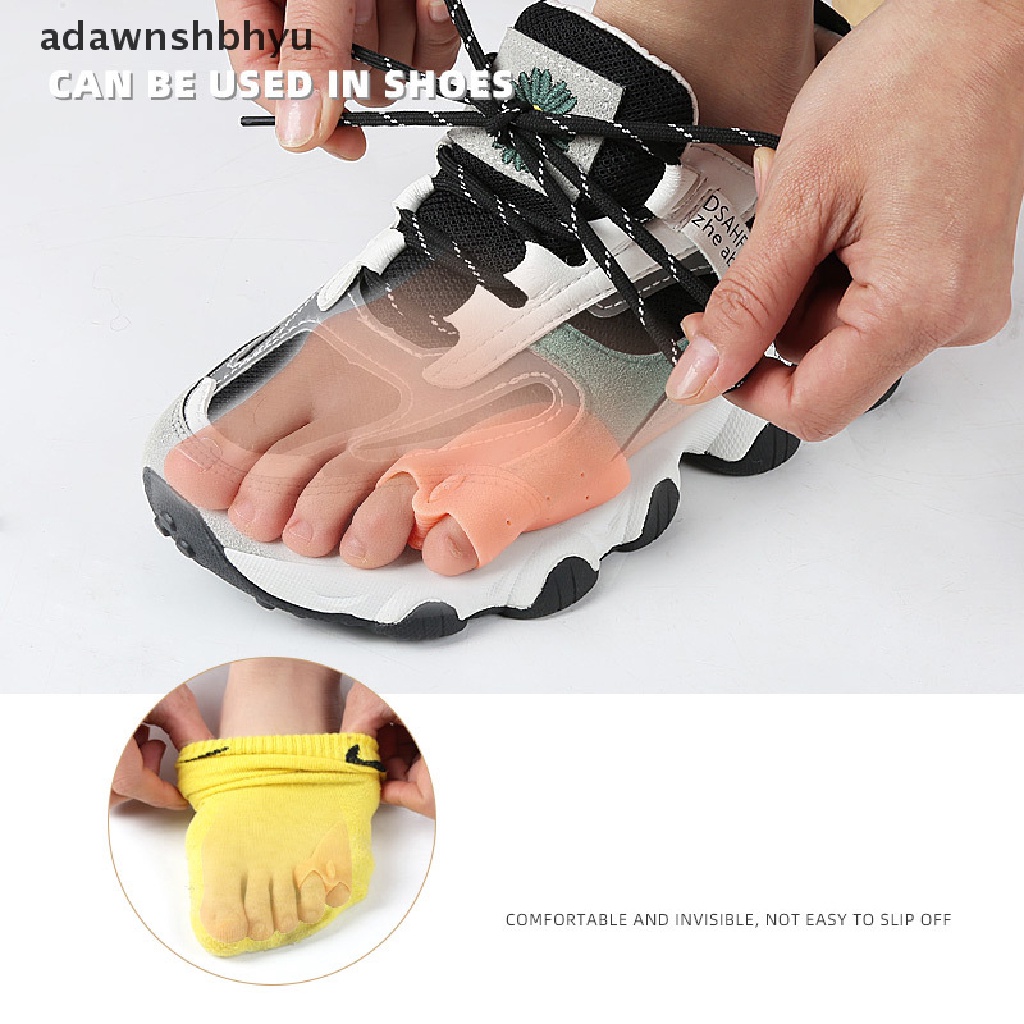 1 Cặp Silicon Tách Ngón Chân Cái Bảo Vệ Chăm Sóc Ngón Chân