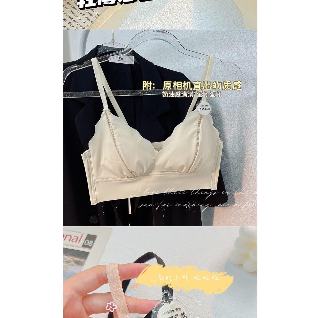 Áo Lót Cotton Không Đường May Nâng Ngực Quyến Rũ Cho Nữ