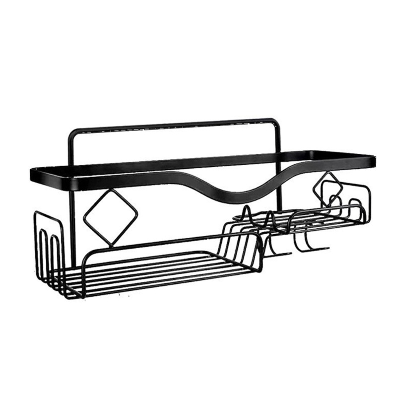 Giá Đỡ Đựng Dầu Gội / Mỹ Phẩm Đa Năng Gắn Tường Không Cần Đục Lỗ Cho Nhà Tắm