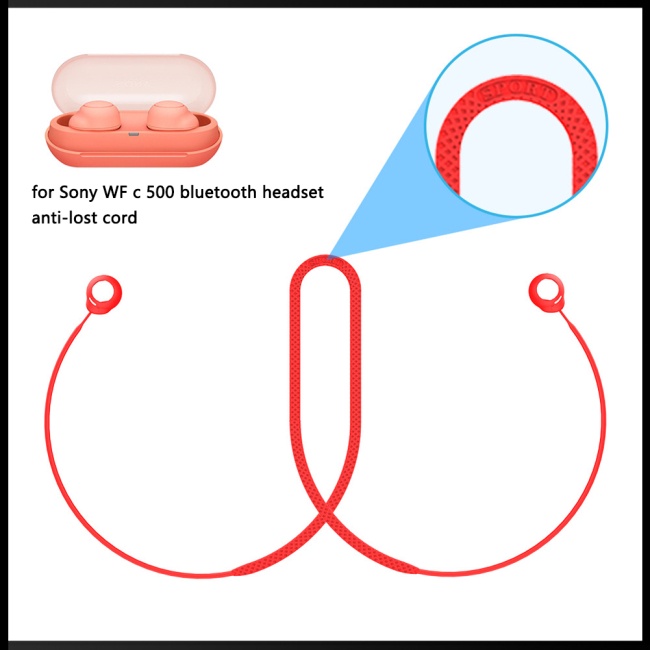 Dây Đeo Cổ Co Giãn Chống Thất Lạc Cho Tai Nghe Sony Wf-c500