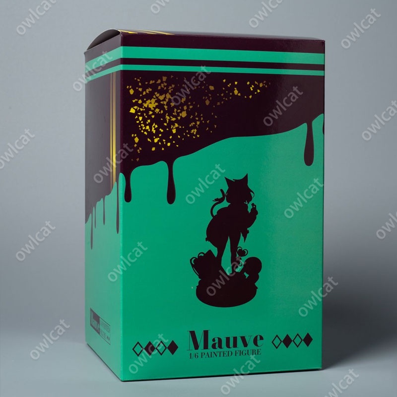 Mô Hình Nhân Vật Illustration Mauve (Native Rocket Boy Ver.) 26cm Size 1/6 Chocolate Cat Girl 3D Soft Body Illustrator Yamanta_15 Catgirl Figure Packed in Box Model