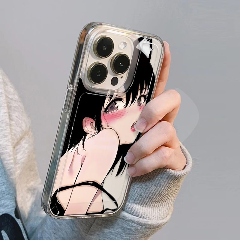 ✅Ốp Điện Thoại Mềm Chống Sốc Họa Tiết Cáo Hoạt Hình Cho iPhone14 / 13promax 12 / 11 7 / 8plus EP54