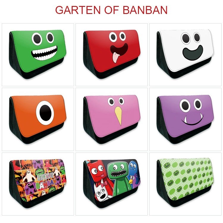 Túi Đựng Bút Bằng Vải canvas Hai Ngăn Sức Chứa Lớn Có Khóa Kéo Tiện Dụng Ví