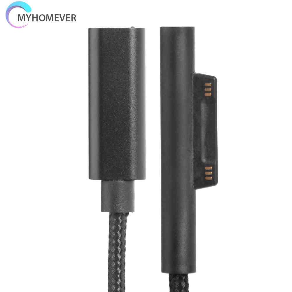 Cáp Sạc 65W PD USB Type C Cho Microsoft Surface Pro 5