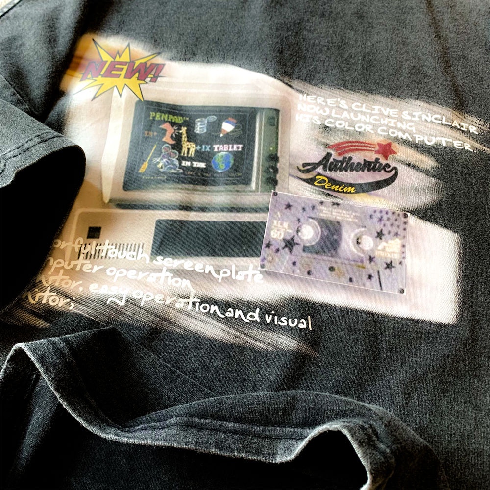 NRVP Áo Thun 100% Cotton Tay Ngắn Dáng Suông In Họa Tiết Hoạt Hình Phong Cách Hàn Quốc Cho Nữ