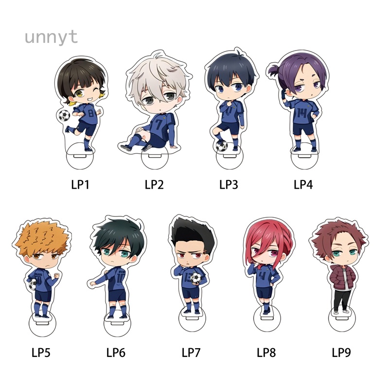 Mô Hình Nhân Vật Isagi Yoichi Bachira Chigiri Dễ Thương 10cm