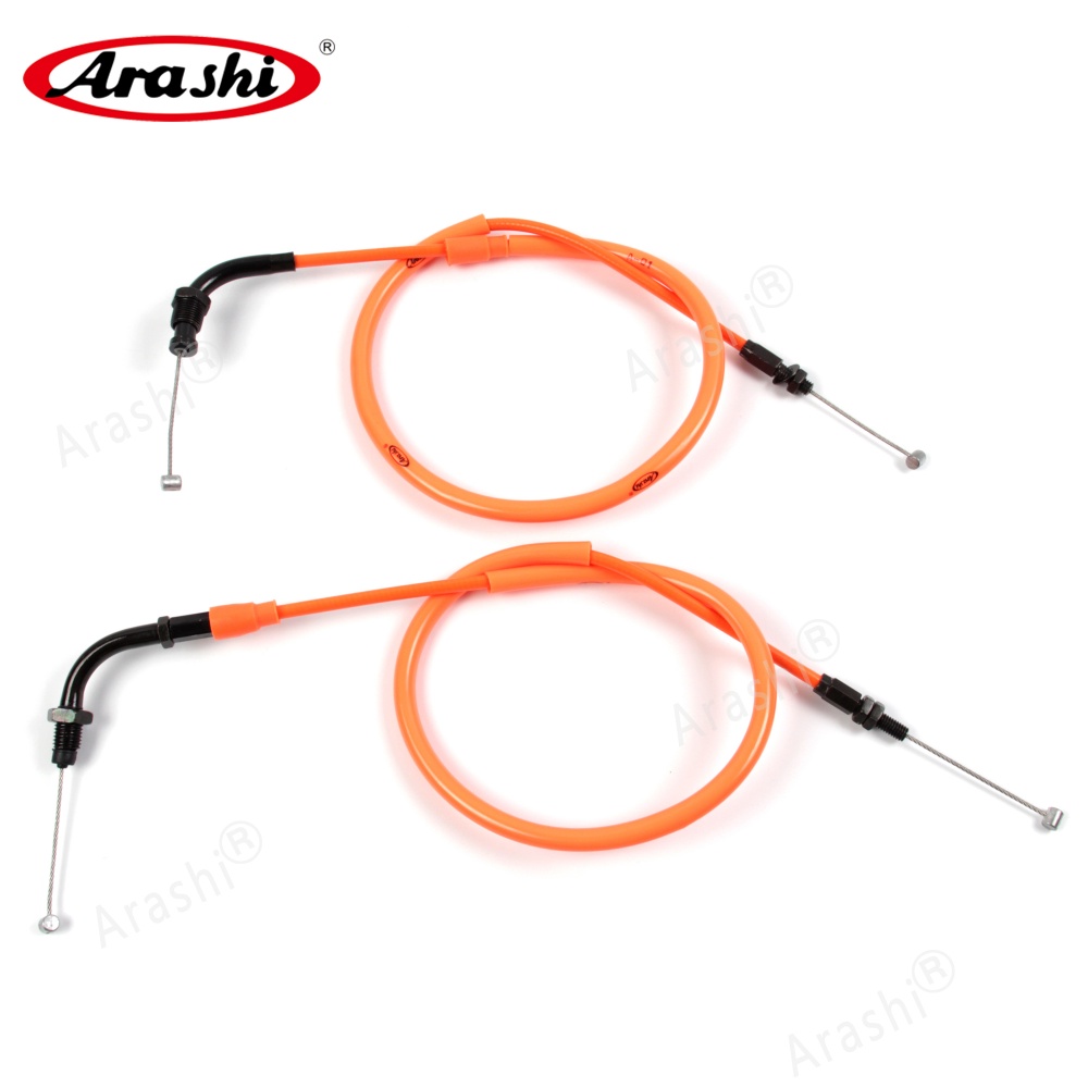 Arashi Dây Cáp Ga Bằng Thép Không Gỉ Cao Cấp Cho Mô Tô honda cbr600rr cbr1000rr / cb1300 steed400 steed600 / cb400 vtec