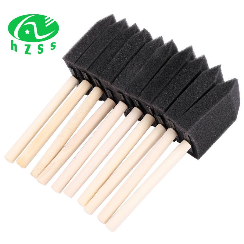 Bộ Cọ Sơn 2 inch Tay Cầm Bằng Gỗ (Gói 40 Cái) - Siêu Bền Và Tuyệt Vời Cho Acrylics Vết Bẩn / Sơn / Làm Đồ Thủ Công Nghệ Thuật