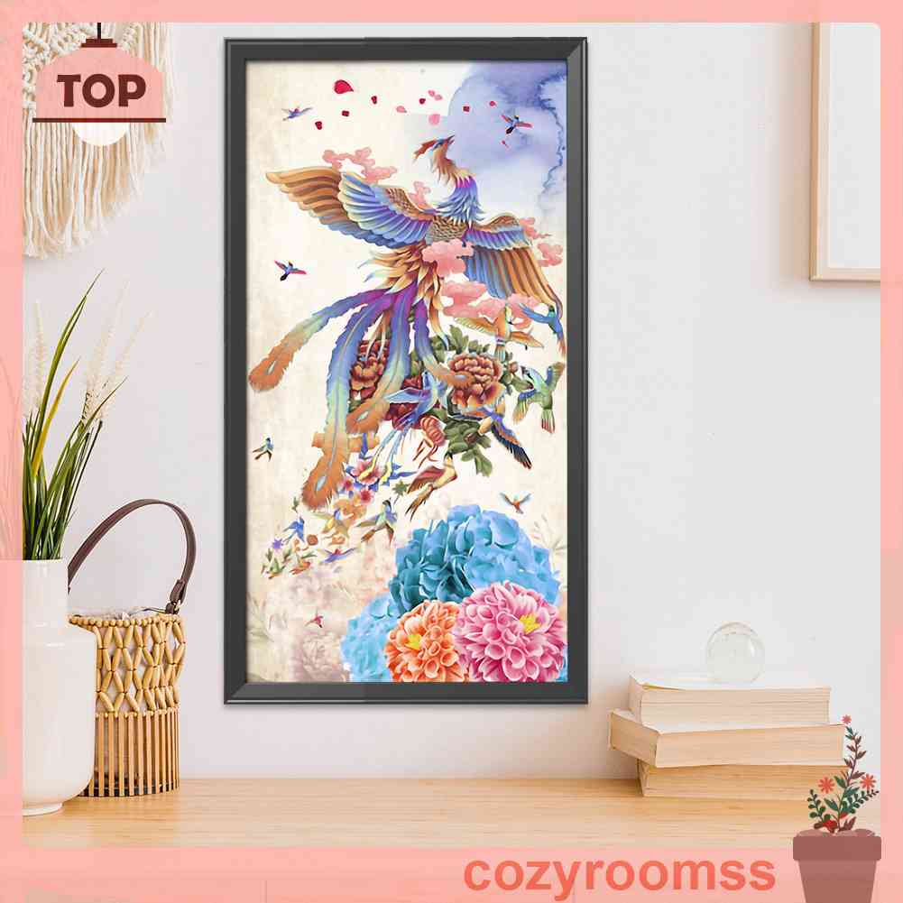 Bộ Tranh Thêu Chữ Thập 11CT DIY Hình Bông Hoa