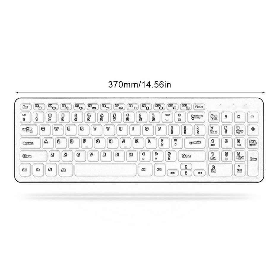 Bàn phím doanh nghiệp 96 phím Máy tính xách tay không dây Bàn phím máy tính xách tay tiện dụng