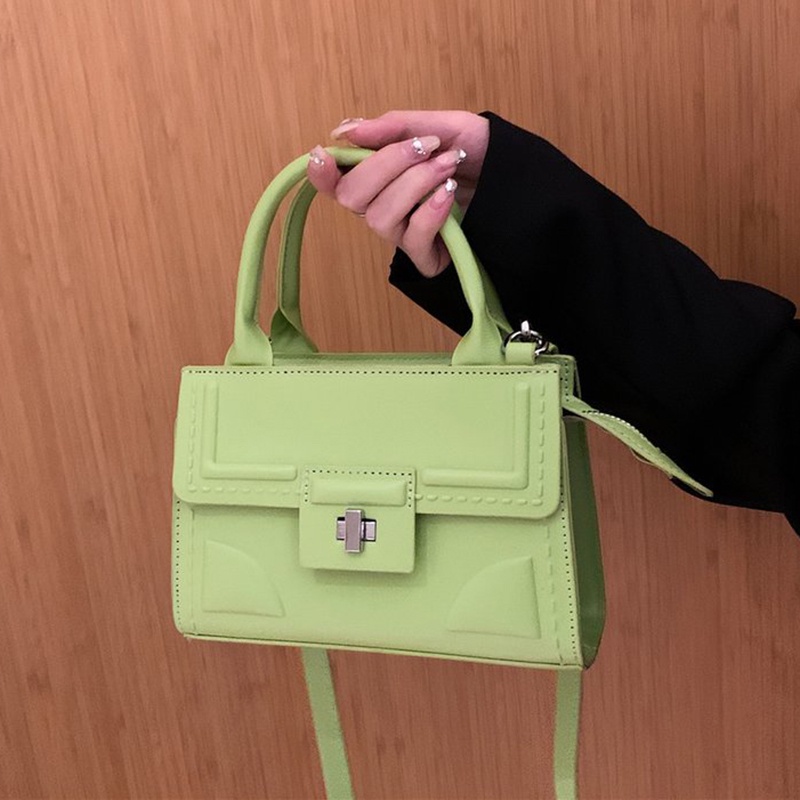 Túi Đeo Vai Hình Vuông Cỡ Nhỏ Màu Sắc Ngọt Ngào Thời Trang Cho Nữ