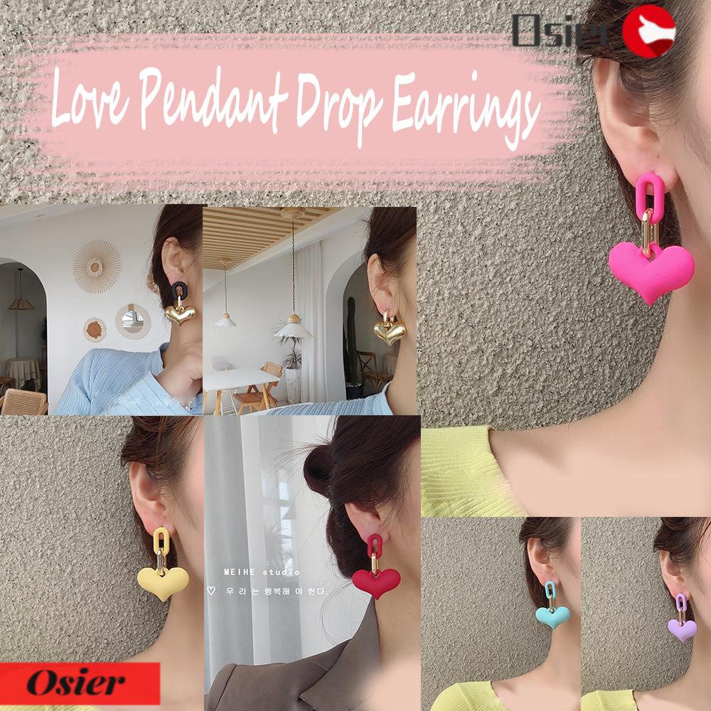 Bông Tai Dáng Dài Phong Cách Gothic Ngọt Ngào Thời Trang OSIER1