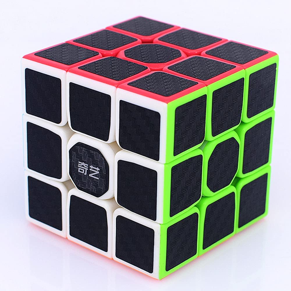 Qiyi Đồ Chơi Khối Rubik 3x3 3x3x3 Bằng Sợi Carbon