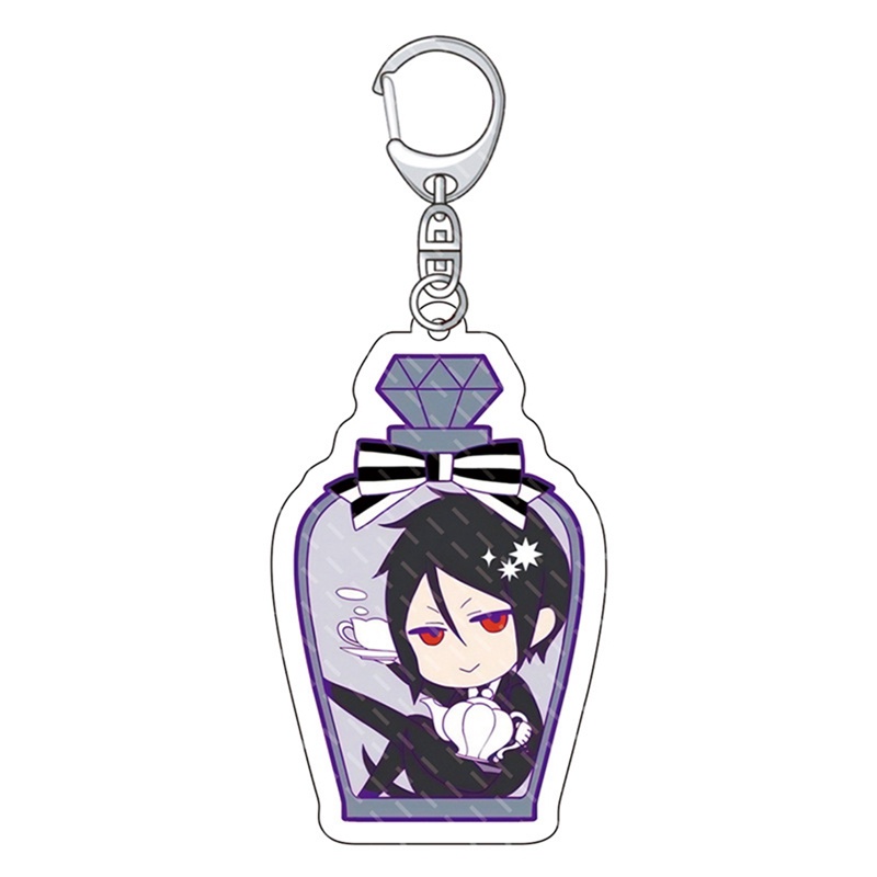Ygt Móc Khóa Acrylic Hình Nhân Vật Hoạt Hình Black Butler Kuroshitsuji