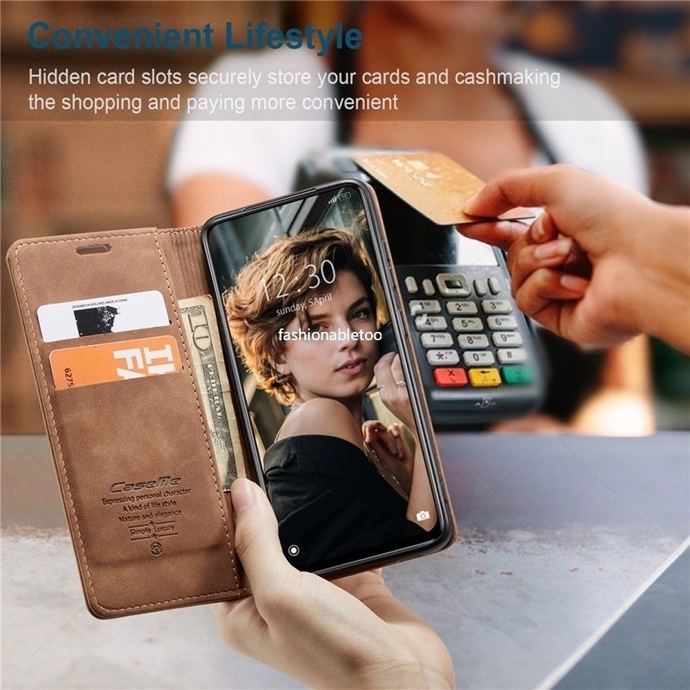 Bao Da Điện Thoại Nắp Lật Kèm Ngăn Đựng Thẻ Khóa Nam Châm Cho Oppo Reno8 T 8T 8 pro plus 8Z 8Lite Reno8T Reno8pro 4G 5G Ốp