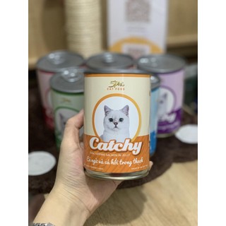 Pate Cho Mèo 5Plus Catchy (400g) - Lon
