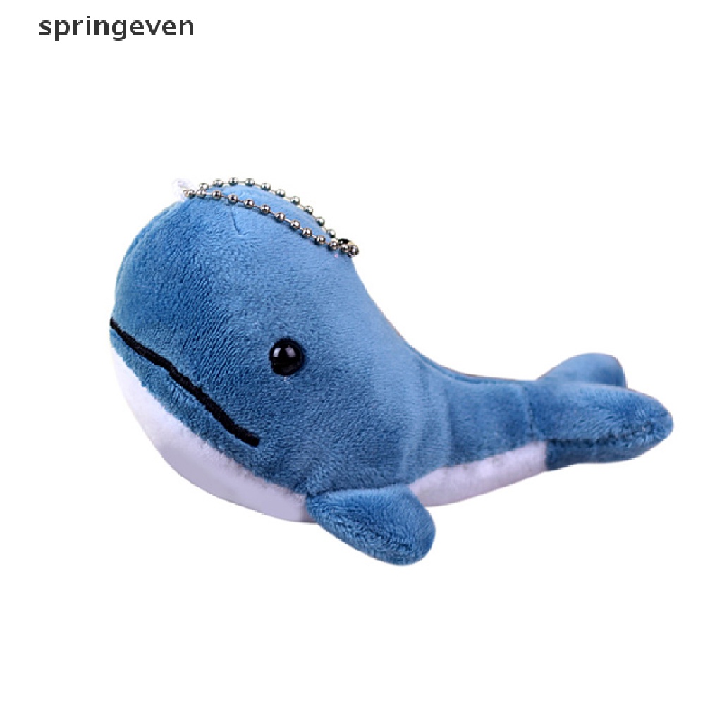 Cá Voi Nhồi Bông Mềm Mại Trang Trí Móc Khóa