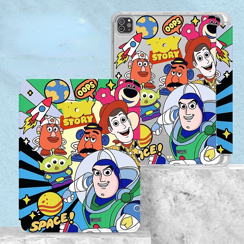 Ốp Máy Tính Bảng TPU Có Ngăn Đựng Bút Cho iPad 7th / 8th / 9th gen 10.2 10.5 Air3 / iPad 9.7gen5 / 6 iPad Pro11 2020 / 2021 air4 / 510.9 mini 4 5 mini6 Giá Đỡ