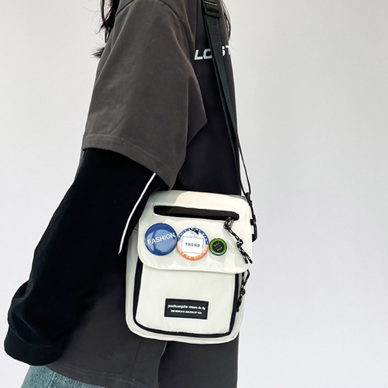 Túi Đeo Chéo Vai Phong Cách Harajuku Nhật Bản Dành Cho Nam Nữ