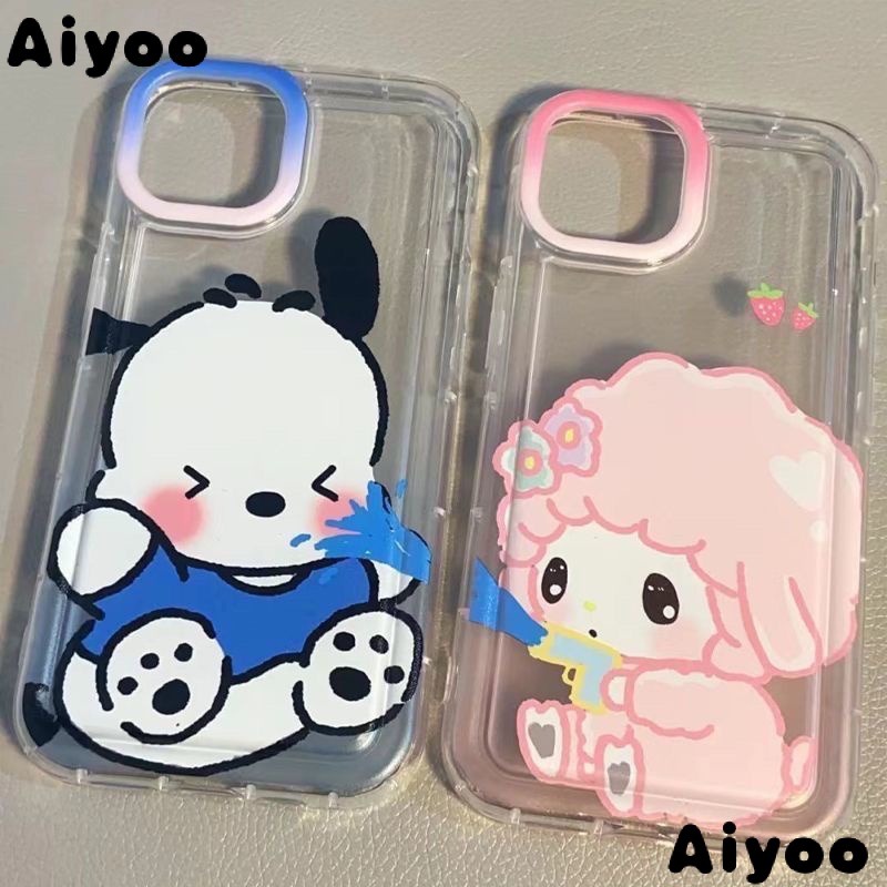 ✅Ốp Điện Thoại Mềm Họa Tiết Hoạt Hình Cún Pacha 8pins Cho iPhone14pro xr 11 / 12 13promax