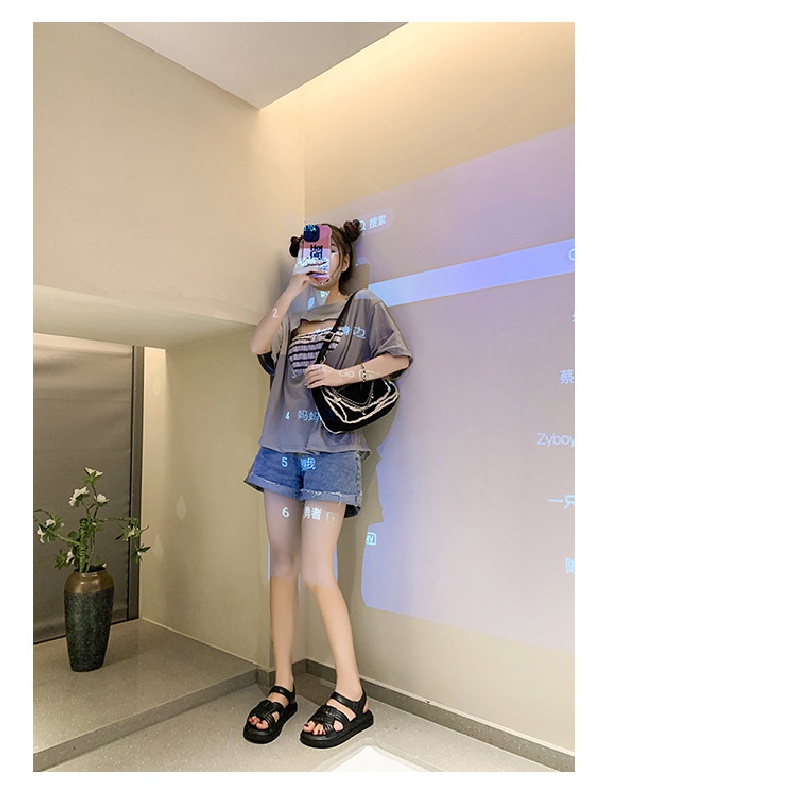 Giày Sandal Mùa Hè 2023 Đế Mềm Thoải Mái Phong Cách Ngọt Ngào Cho Nữ