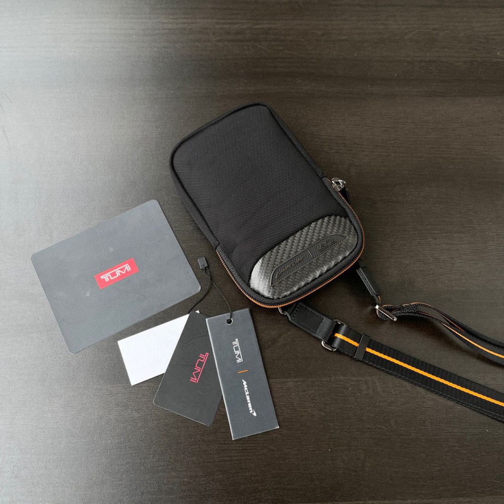 2023Tumi Mclarren 373015 Túi Đeo Chéo Ngực Thiết Kế Nhỏ Nhắn Thời Trang Cá Tính Cho Nam