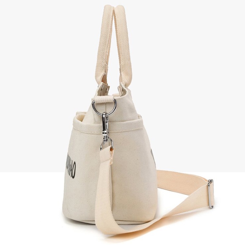 Túi Đeo Vai Bằng Vải canvas Siêu Nhẹ Sức Chứa Lớn Phong Cách Hàn Quốc Dễ Phối Đồ Thời Trang Cho Nữ