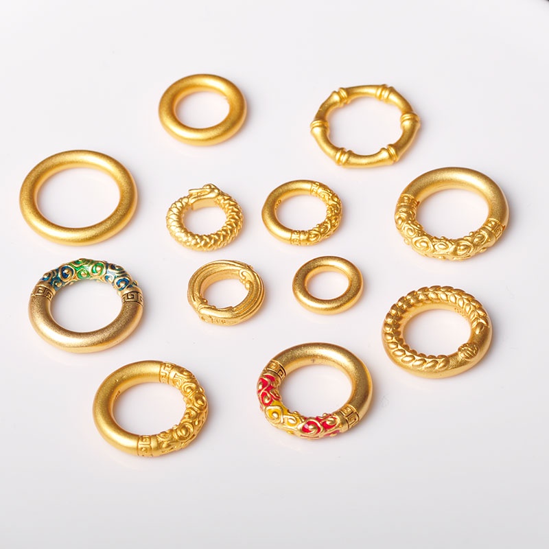 Vòng Đeo Tay Chạy Bộ Mạ Vàng / Bạc Có Khóa An Toàn DIY