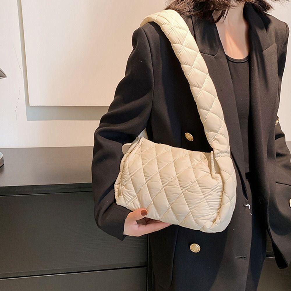 WONDER Túi Tote Đeo Vai Vải Cotton Cỡ Lớn Thời Trang