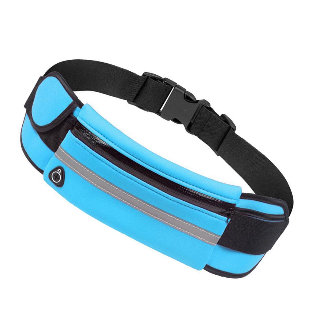 Túi Đeo Hông Màu Trơn Chống Thấm Nước Siêu Nhẹ In Họa Tiết Thời Trang Dùng Chạy Bộ / Leo Núi Mobile