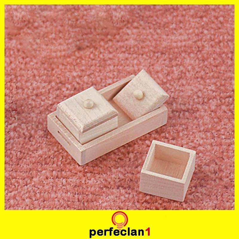 Khay Đựng Đồ Trang Trí Phòng Khách Búp Bê Tỉ Lệ 1 / 12