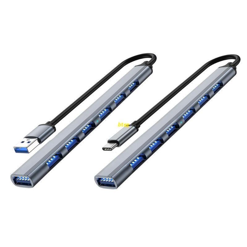Bộ Chia 7 Cổng USB Type-C USb3.0 Cho Máy Tính