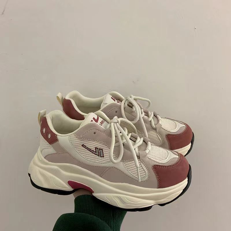 Giày Thể Thao Đế Dày Tăng Chiều Cao Trọng Lượng Nhẹ Chống Trượt Thời Trang Mùa Hè