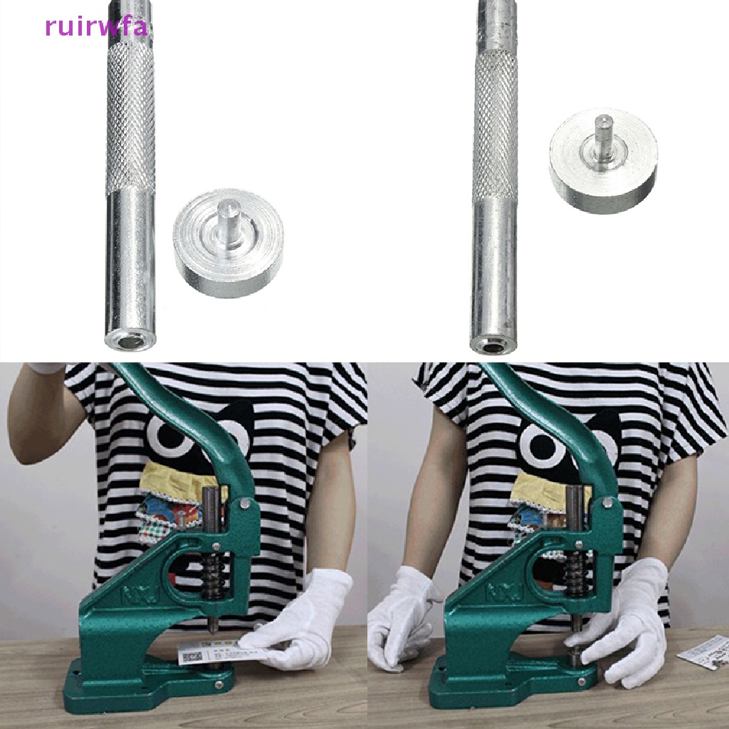 Ruirwfa Bộ Dụng Cụ Bấm Lỗ Cho Quần Áo Da Thủ Công Bằng Thép Không Gỉ Mới