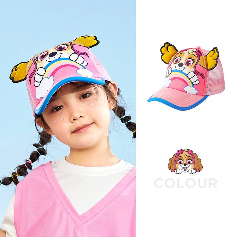 MARSHALL Xue PAW Patrol Mũ Lưỡi Trai Chống Nắng / Gió Giữ Ấm Phong Cách Hàn Quốc Thời Trang Bốn Mùa Cho Bé