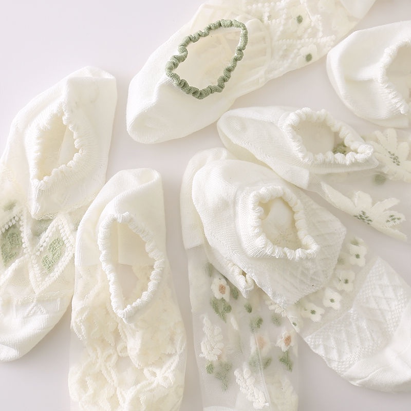 Vớ Lưới Cổ Thuyền Siêu Mỏng Thoáng Khí Thời Trang Mùa Hè