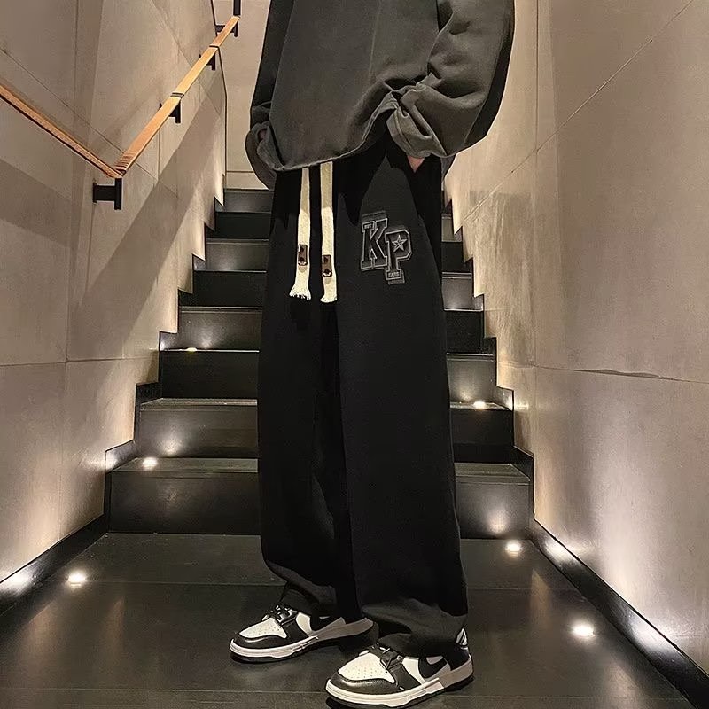 Quần ống rộng In Chữ Thời Trang Mùa Hè Dành Cho Nam