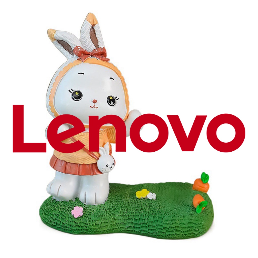 Giá Đỡ Điện Thoại Bằng Nhựa Resin Hình Thỏ Hoạt Hình Dễ Thương