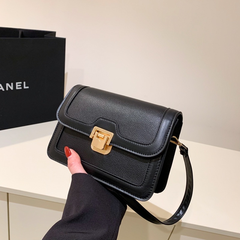 Túi Đeo Vai Hình Vuông Cỡ Nhỏ Cài Khóa Kiểu Retro Thời Trang Mùa Xuân 2023 Cho Nữ