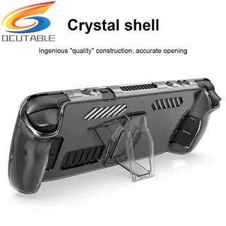 Hard PC Back Case Game Console Crystal Protective Cover Shell for Steam Deck