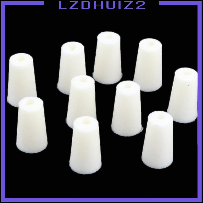 Set 10 Nút Cao Su 14-18mm Chuyên Dụng Cho Ống Nghiệm Kiểm Tra