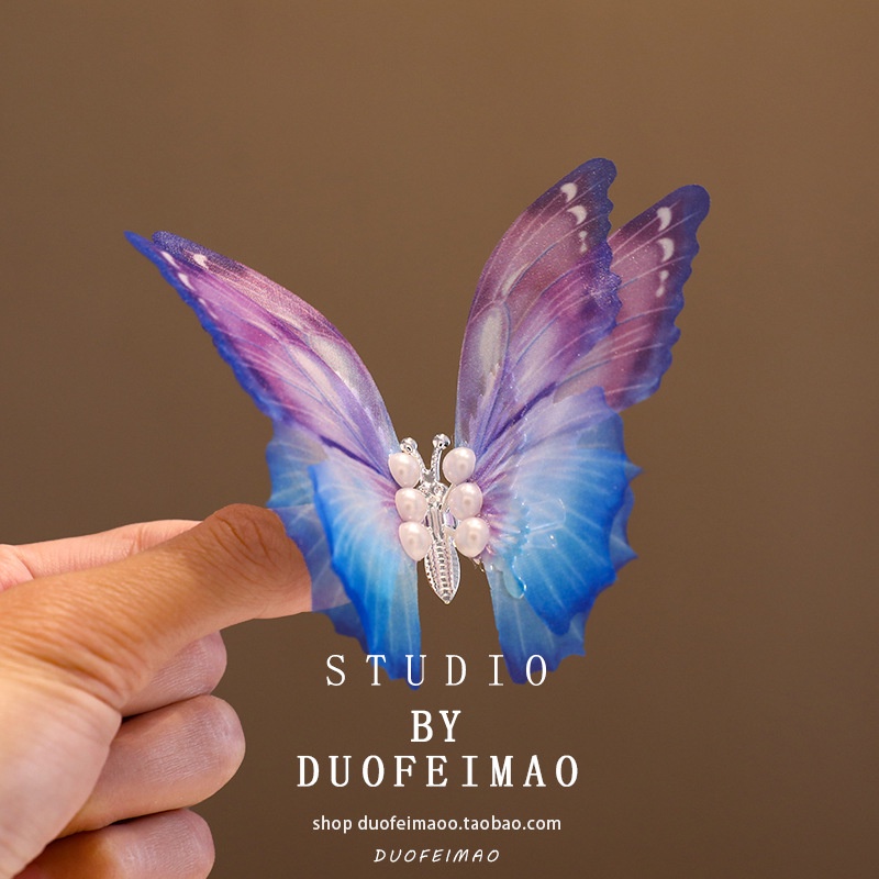 Kẹp Tóc Hình Bướm Dễ Thương Cho Nữ