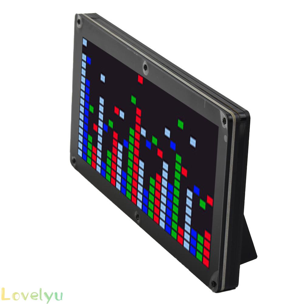 ⭐ Hot Sale ⭐Music Spectrum 5V1A ABS Atmosphere Display C256 LED VU Meter Universal