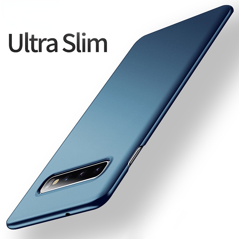 Ốp Điện Thoại PC Cứng Siêu Mỏng Chống Sốc Cho Samsung S10 S10e Samsung Galaxy S8 S9 S10 Plus Lite
